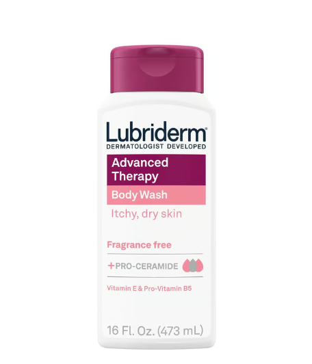 Lubriderm Advanced Therapy Fragrance-Free Body Wash 473ml