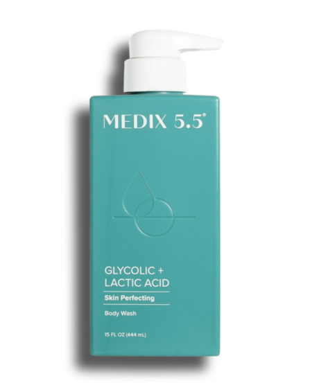 Medix 5.5 Glycolic + Lactic Acid Body Wash 444ml