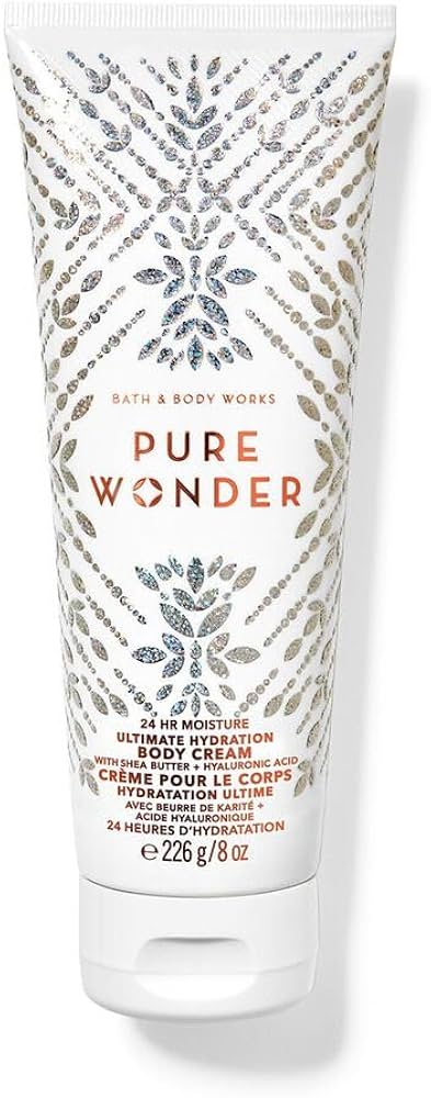 Bath and Body Works Pure Wonder Body Cream with Shea Butter and Hyaluronic Acid 226g