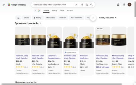 Medicube Deep Vita C Capsule Cream