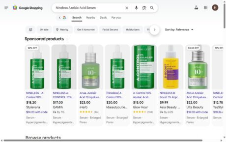 NINELESS A-Control 10% Azelaic Acid Serum