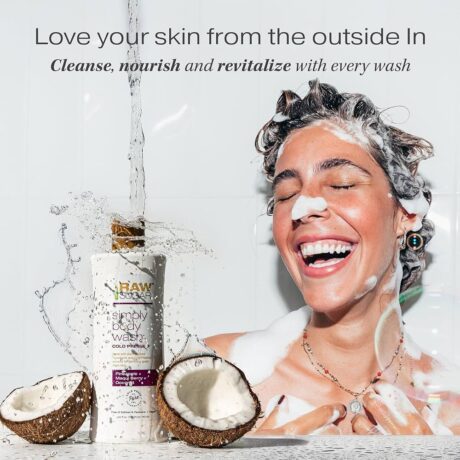 Raw Sugar Simply Nourishing Body Wash 740ml